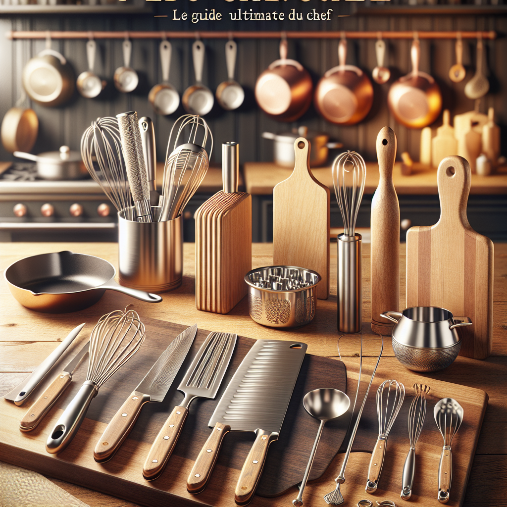 Les outils essentiels pour réussir en cuisine : le guide ultime du chef ...